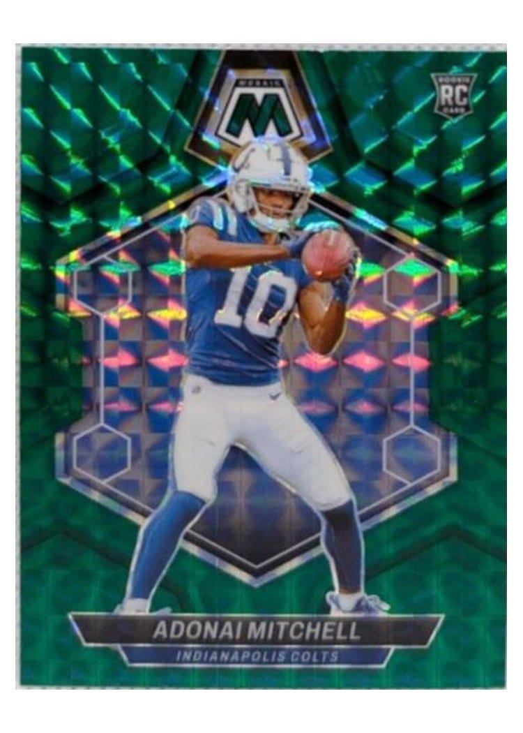 2024 Panini Mosaic Base Set Adonai Mitchell #350 card