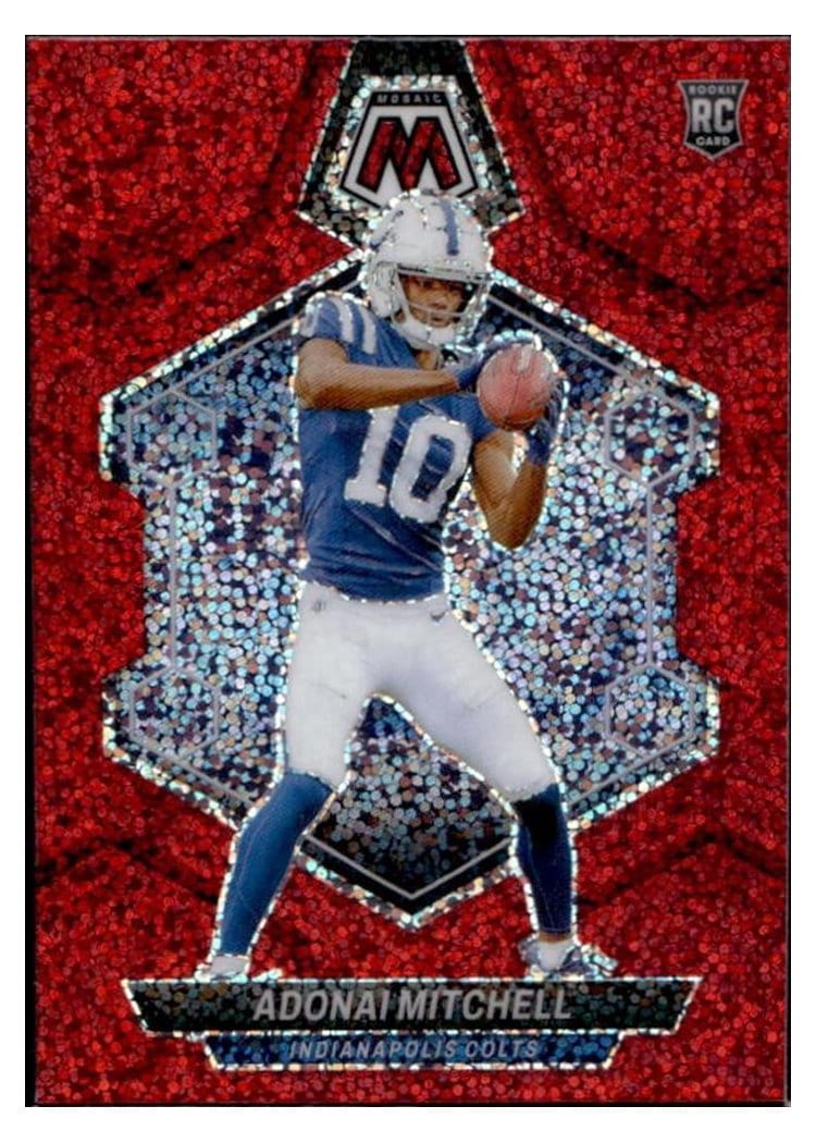 2024 Panini Mosaic Base Set Adonai Mitchell #350 card