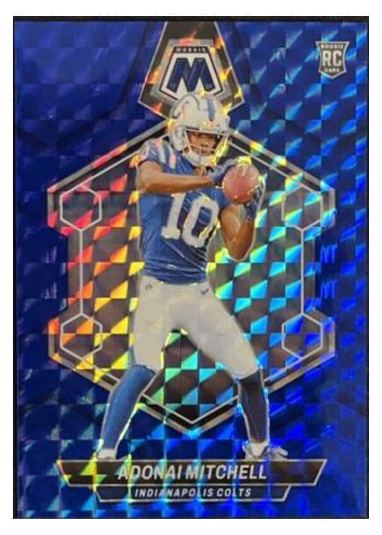 2024 Panini Mosaic Base Set Adonai Mitchell #350 card