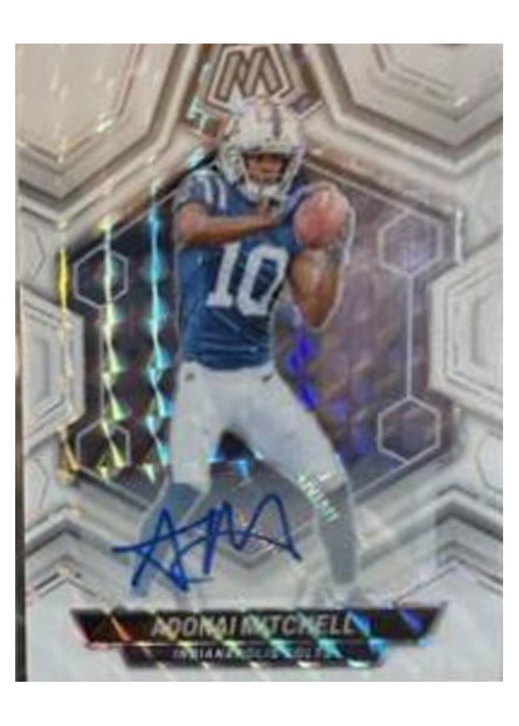 2024 Panini Mosaic Base Set Adonai Mitchell #350 card