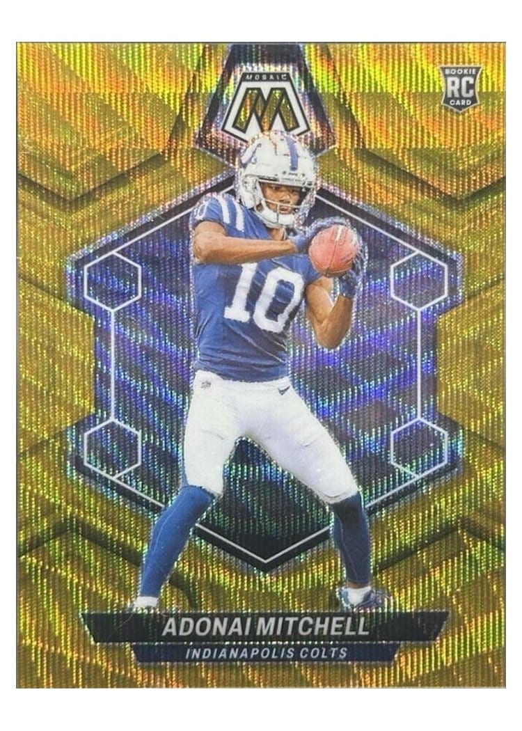 2024 Panini Mosaic Base Set Adonai Mitchell #350 card