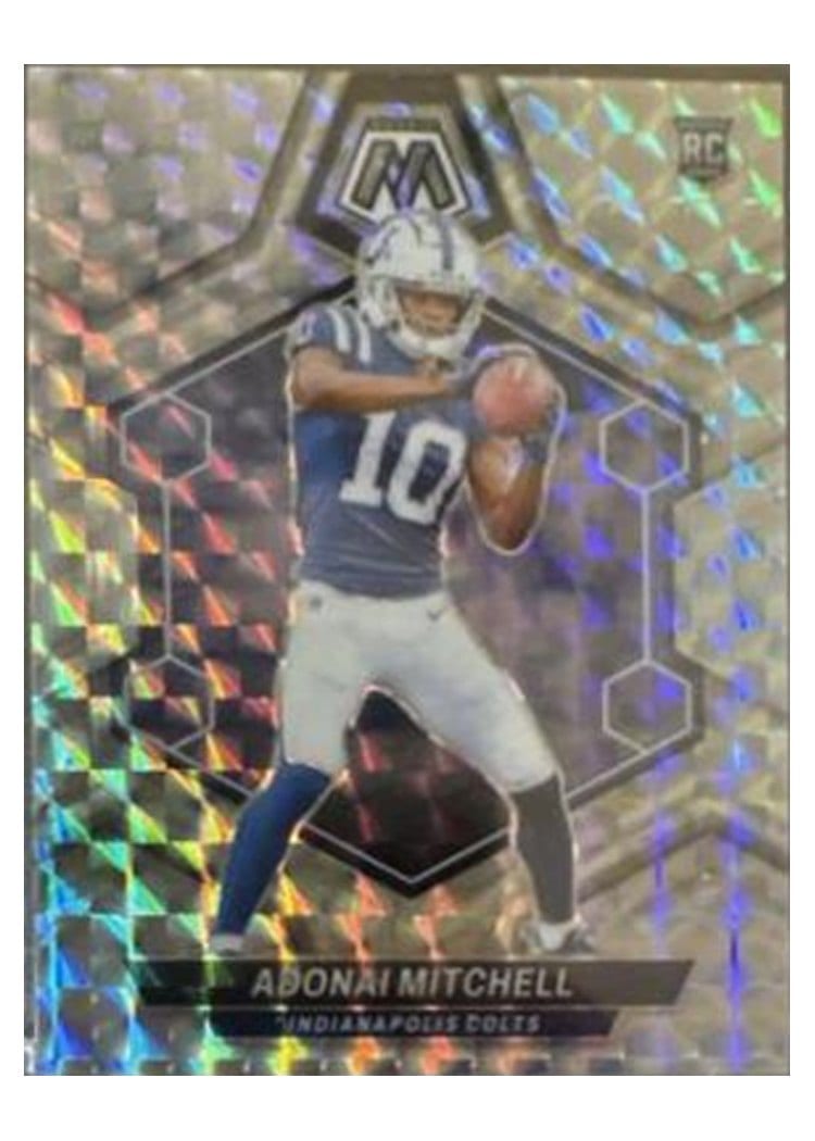 2024 Panini Mosaic Base Set Adonai Mitchell #350 card