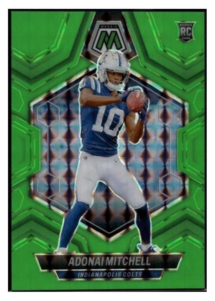 2024 Panini Mosaic Base Set Adonai Mitchell #350 card