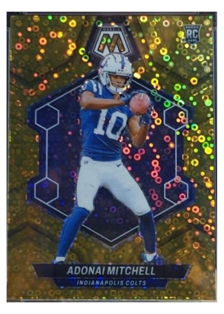 2024 Panini Mosaic Base Set Adonai Mitchell #350 card