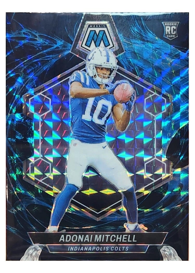 2024 Panini Mosaic Base Set Adonai Mitchell Genesis #350 card