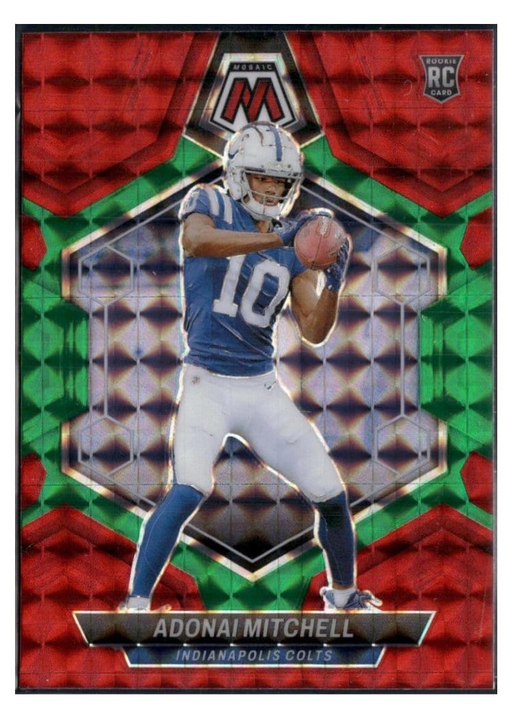 2024 Panini Mosaic Base Set Adonai Mitchell #350 card