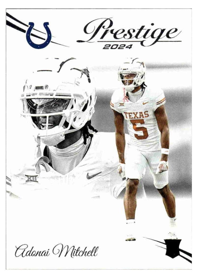 2024 Panini Prestige Base Set Adonai Mitchell #325 card