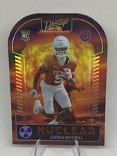 2024 Panini Prestige Nuclear Adonai Mitchell #N-AML card