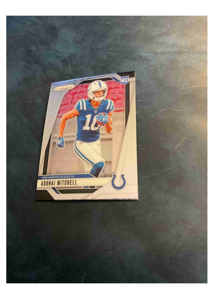 2024 Panini Prizm Base Set Adonai Mitchell #303 card