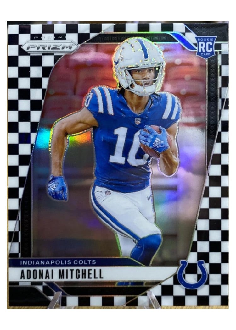 2024 Panini Prizm Base Set Adonai Mitchell #303 card