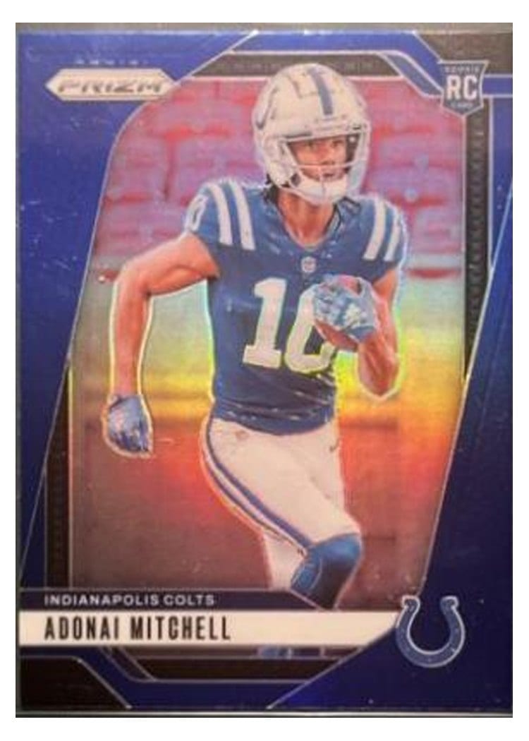 2024 Panini Prizm Base Set Adonai Mitchell #303 card
