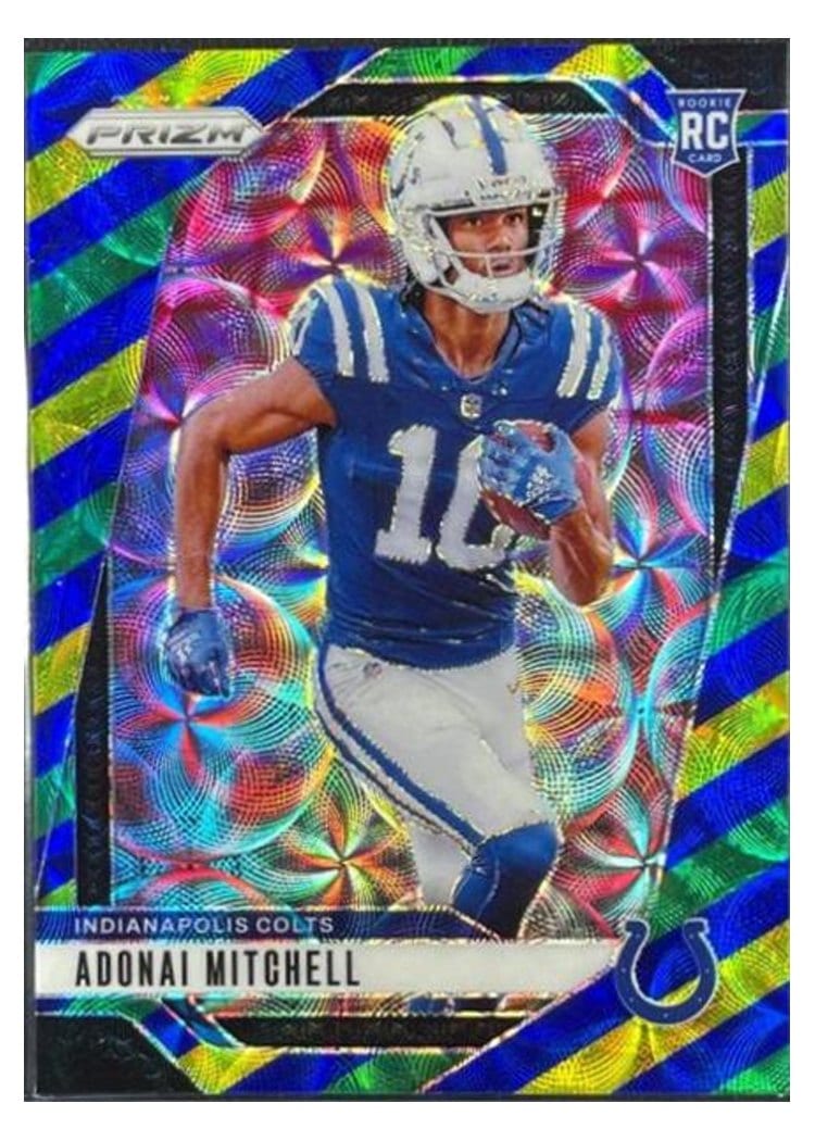 2024 Panini Prizm Base Set Adonai Mitchell #303 card