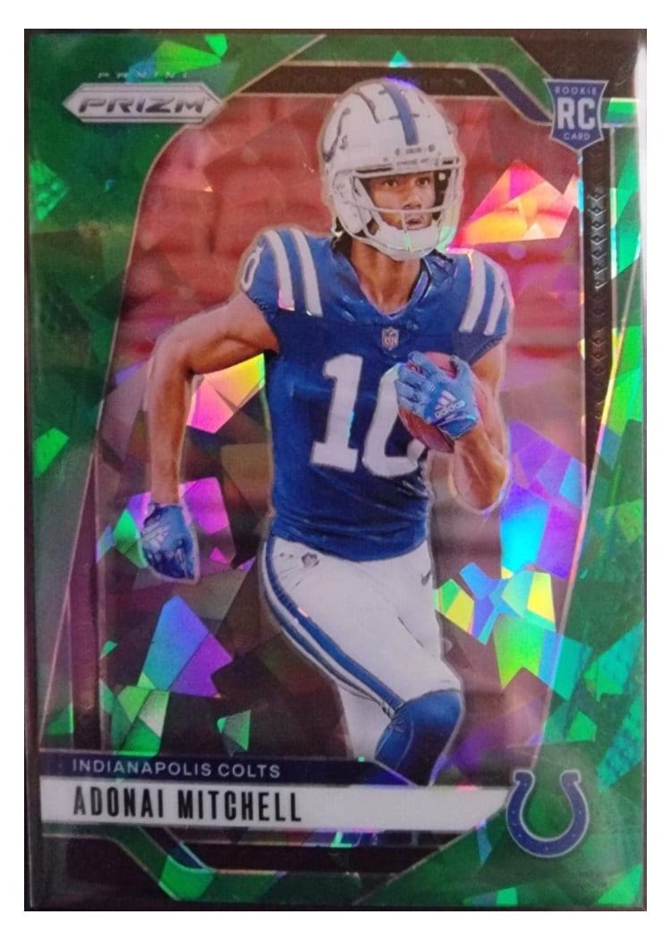 2024 Panini Prizm Base Set Adonai Mitchell #303 card