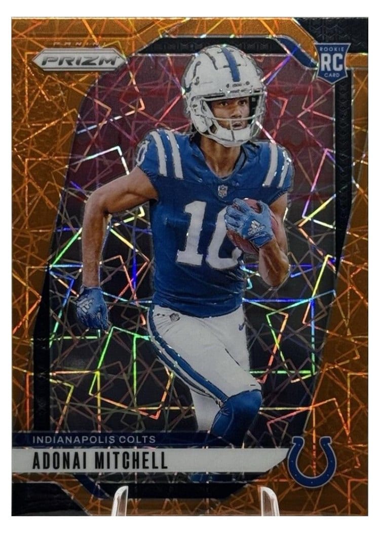 2024 Panini Prizm Base Set Adonai Mitchell #303 card