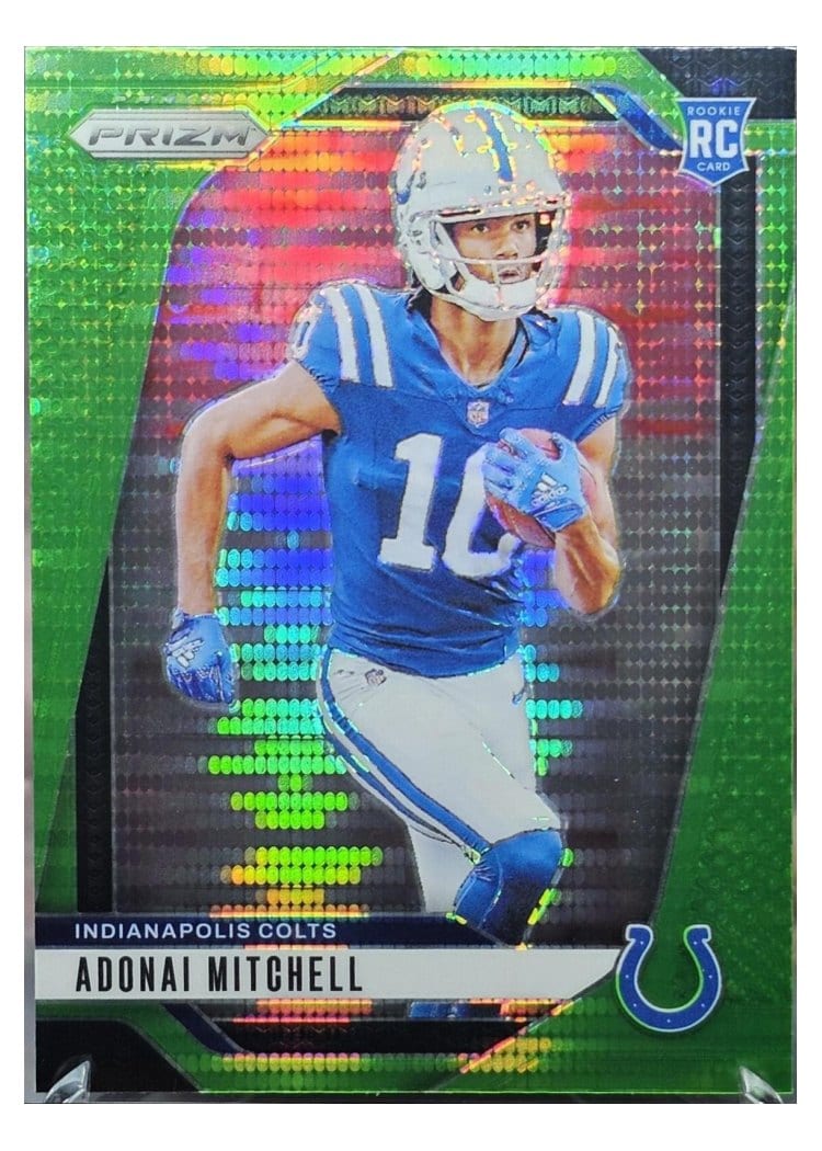 2024 Panini Prizm Base Set Adonai Mitchell #303 card