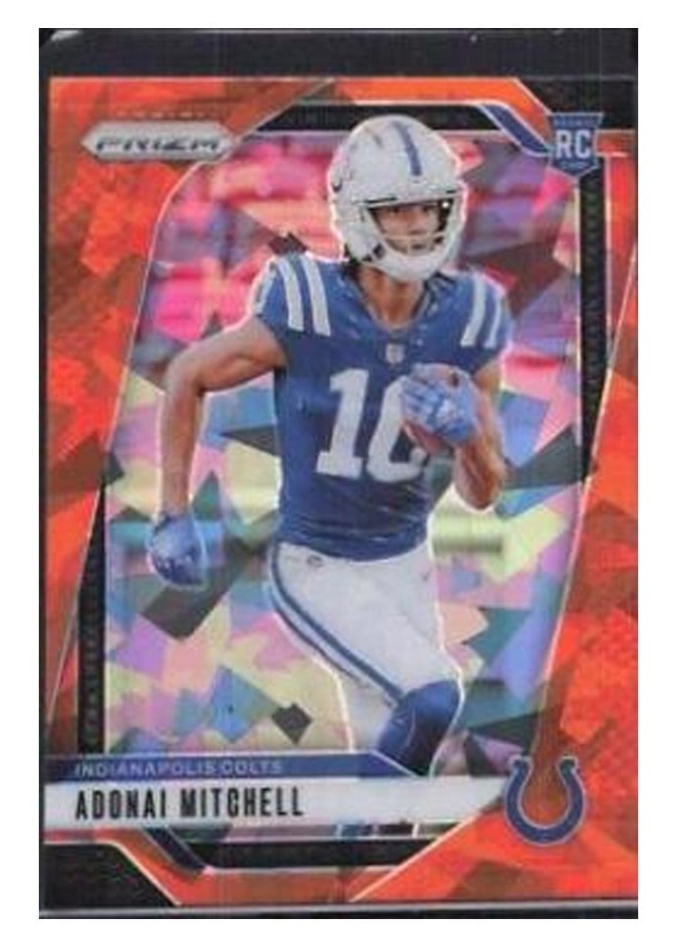 2024 Panini Prizm Base Set Adonai Mitchell #303 card