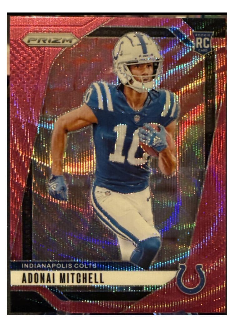 2024 Panini Prizm Base Set Adonai Mitchell #303 card