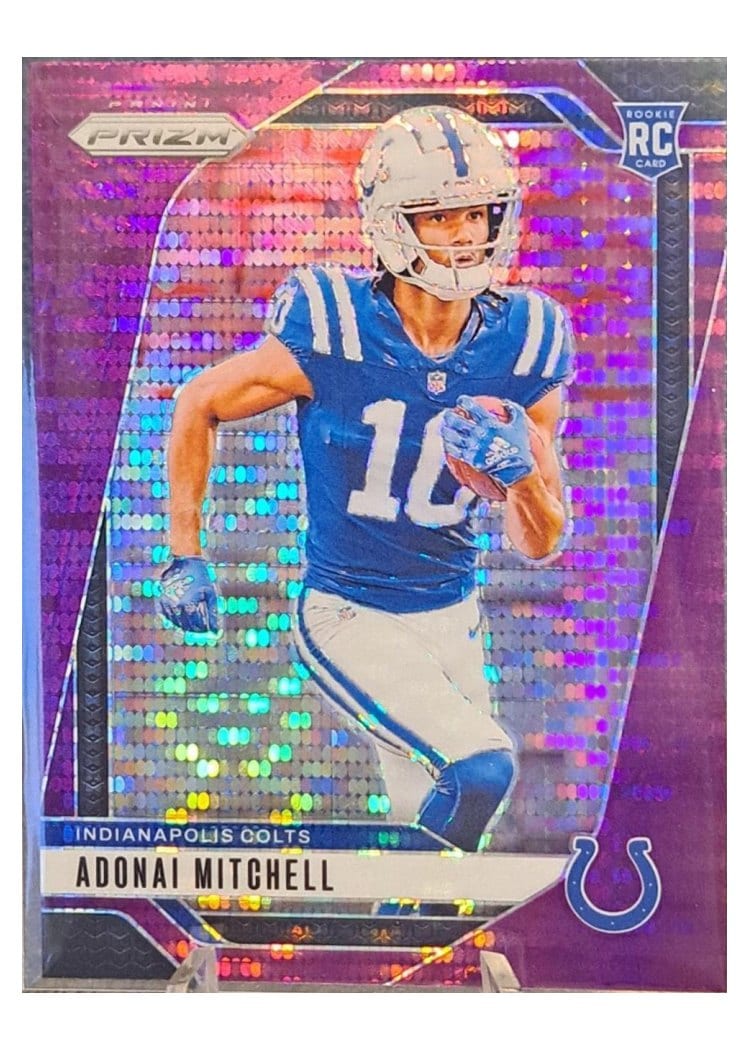 2024 Panini Prizm Base Set Adonai Mitchell #303 card