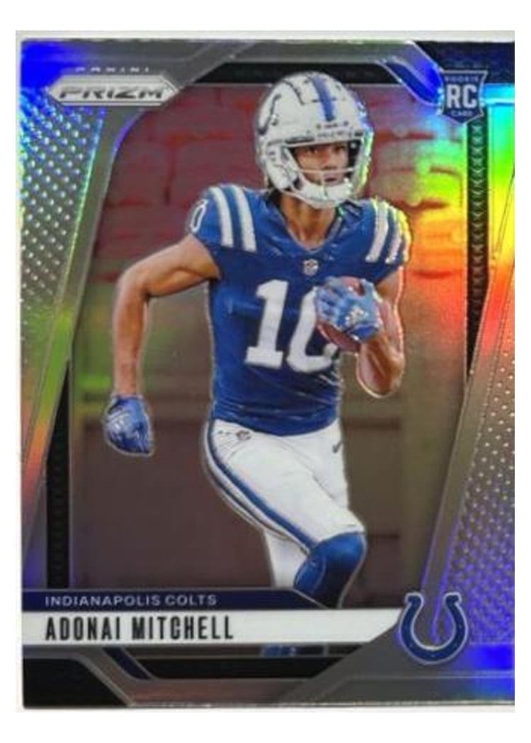 2024 Panini Prizm Base Set Adonai Mitchell #303 card