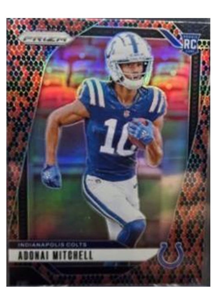 2024 Panini Prizm Base Set Adonai Mitchell #303 card