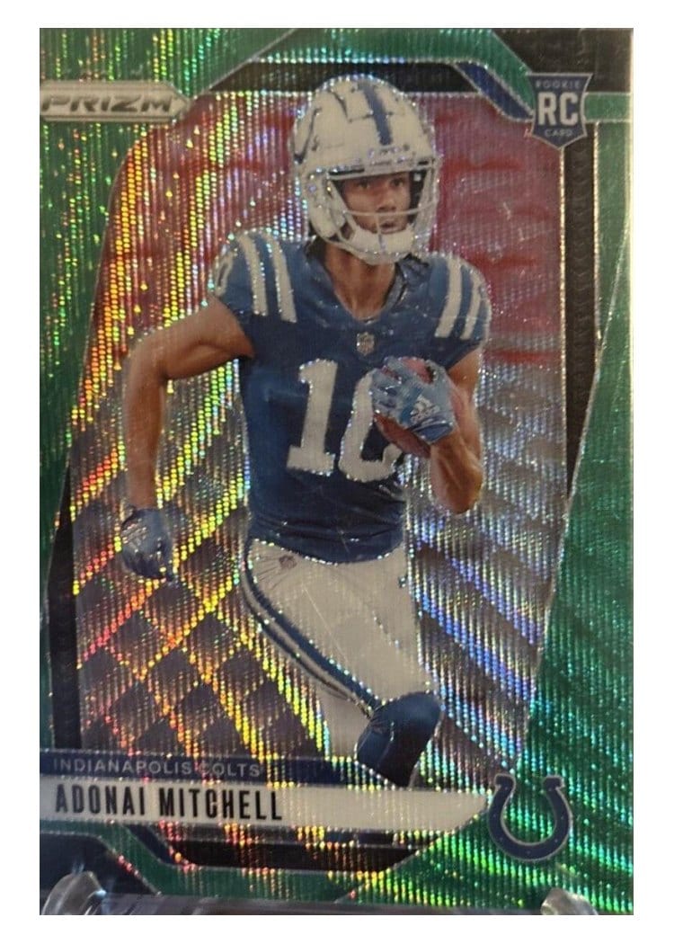 2024 Panini Prizm Base Set Adonai Mitchell #303 card