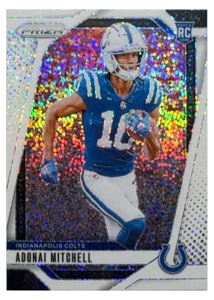 2024 Panini Prizm Base Set Adonai Mitchell #303 card