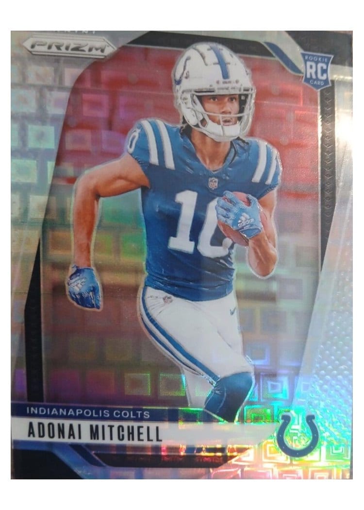 2024 Panini Prizm Base Set Adonai Mitchell #303 card