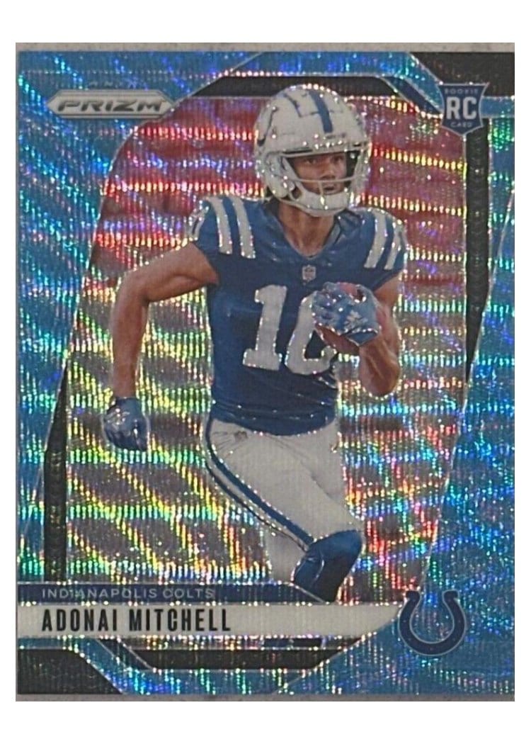 2024 Panini Prizm Base Set Adonai Mitchell #303 card