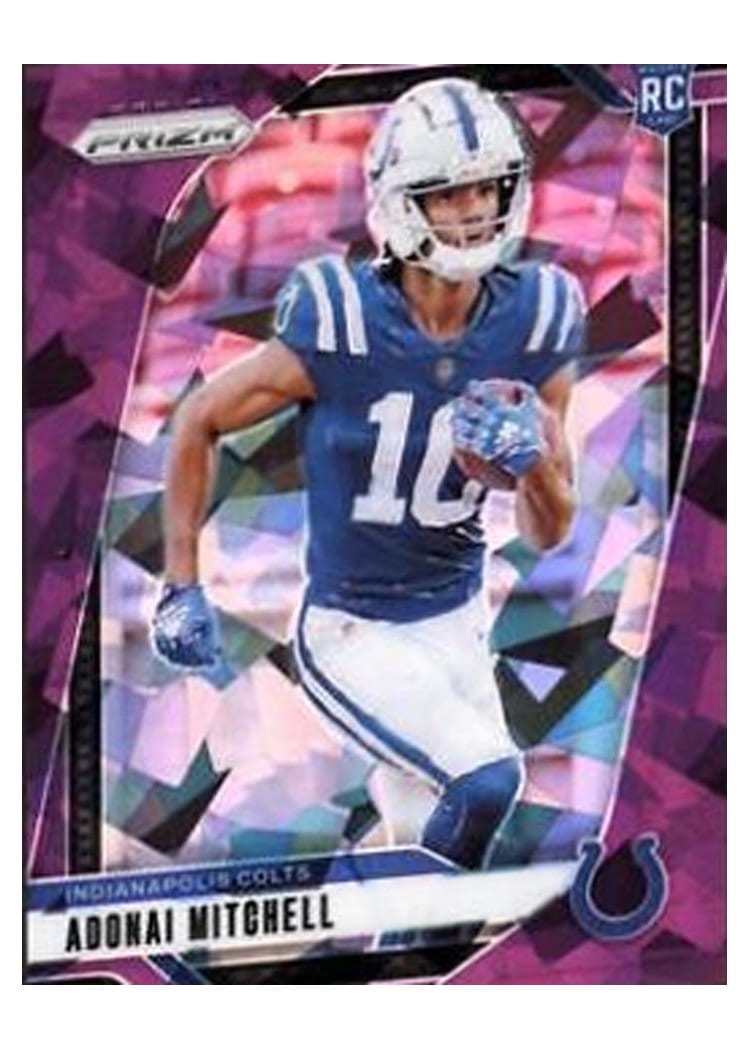 2024 Panini Prizm Base Set Adonai Mitchell #303 card