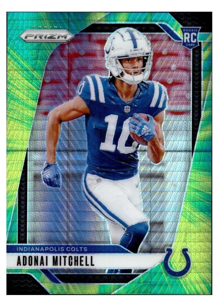 2024 Panini Prizm Base Set Adonai Mitchell #303 card