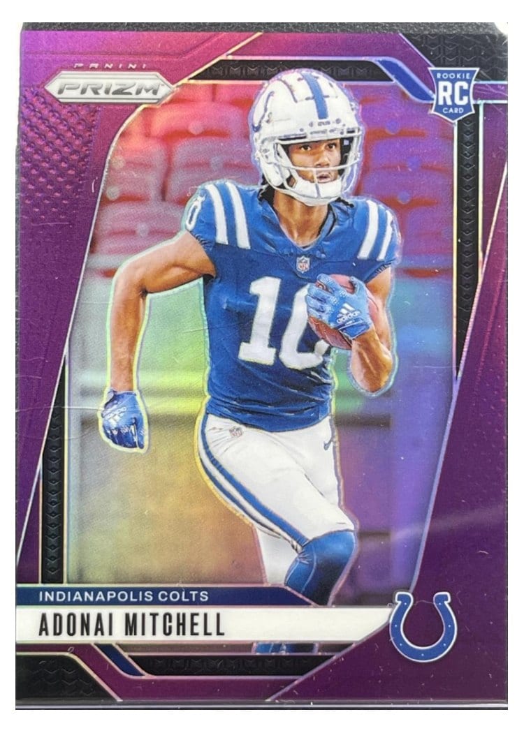 2024 Panini Prizm Base Set Adonai Mitchell #303 card