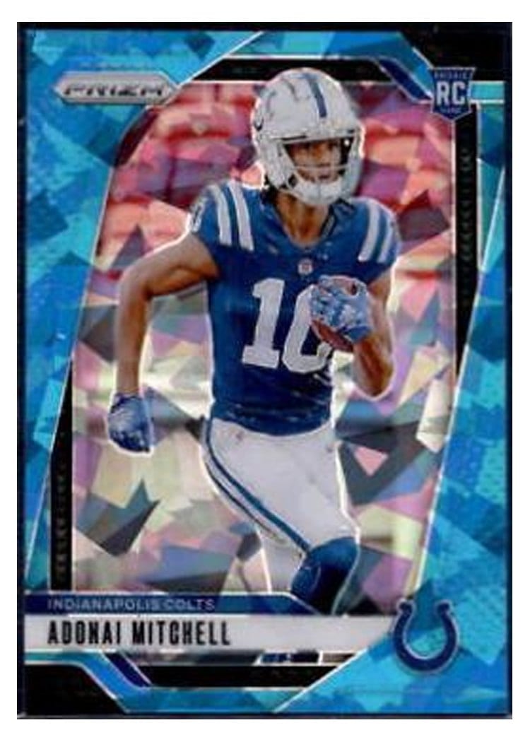 2024 Panini Prizm Base Set Adonai Mitchell #303 card