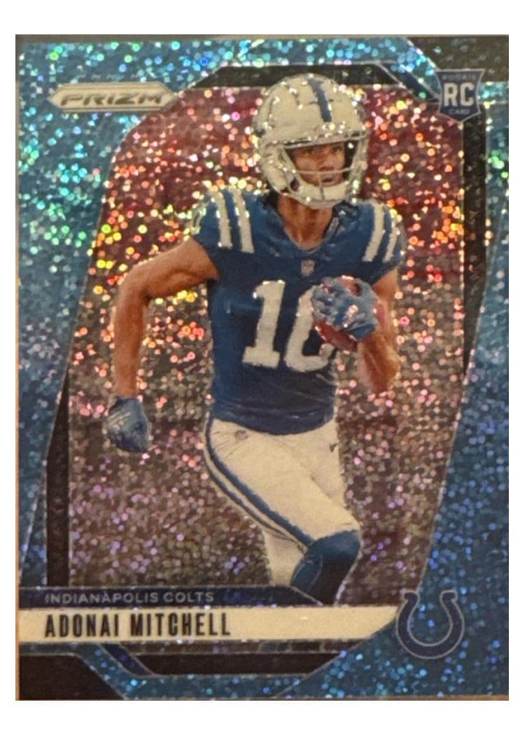 2024 Panini Prizm Base Set Adonai Mitchell #303 card