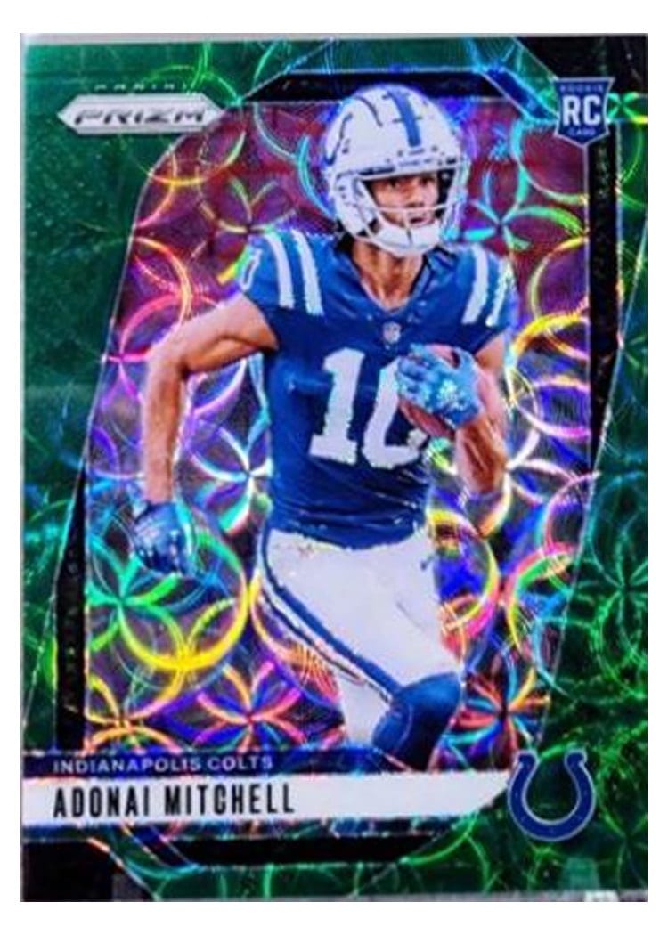 2024 Panini Prizm Base Set Adonai Mitchell #303 card
