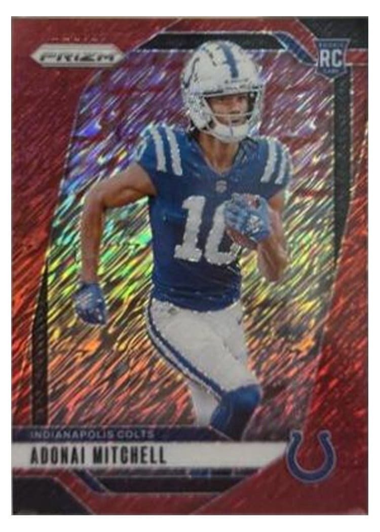 2024 Panini Prizm Base Set Adonai Mitchell #303 card