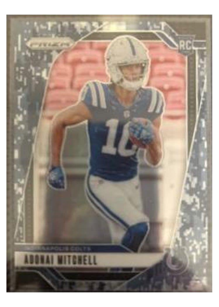 2024 Panini Prizm Base Set Adonai Mitchell #303 card