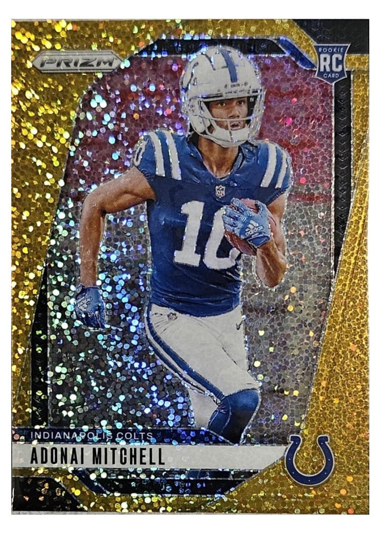 2024 Panini Prizm Base Set Adonai Mitchell #303 card