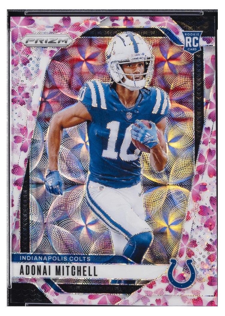 2024 Panini Prizm Base Set Adonai Mitchell #303 card