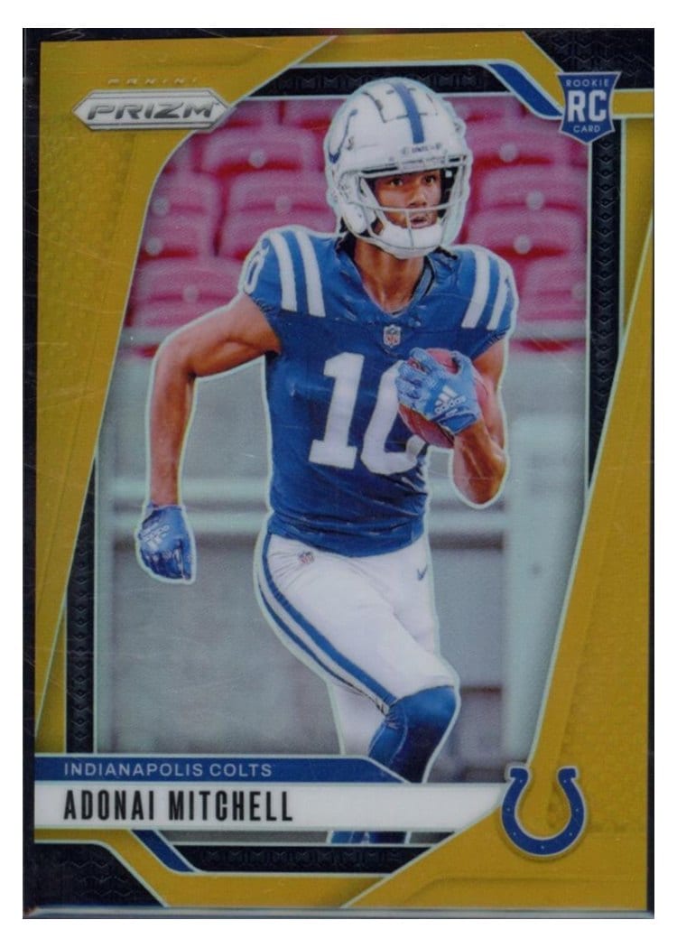 2024 Panini Prizm Base Set Adonai Mitchell #303 card