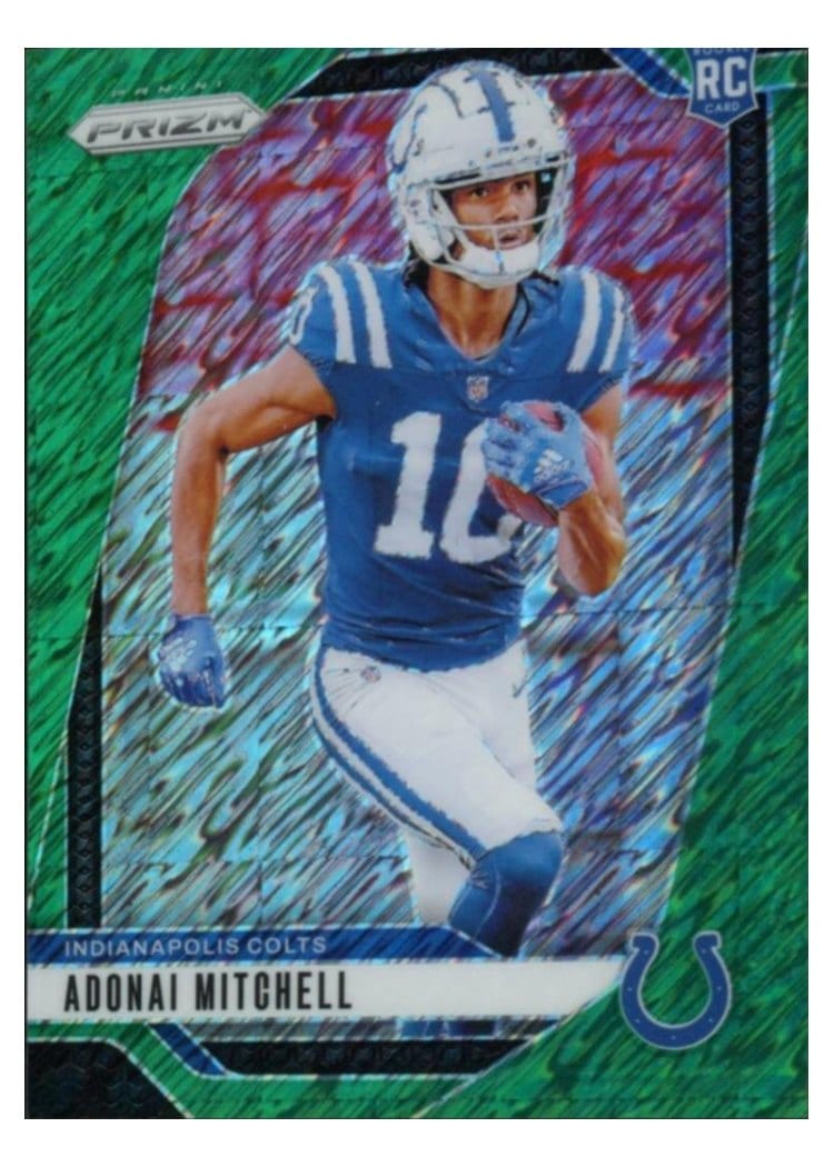 2024 Panini Prizm Base Set Adonai Mitchell #303 card