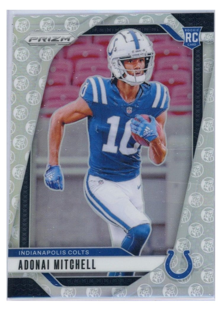 2024 Panini Prizm Base Set Adonai Mitchell #303 card