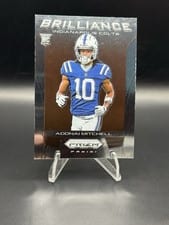 2024 Panini Prizm Deca Brilliance Adonai Mitchell #4 card