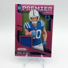 2024 Panini Prizm Premier Jerseys Adonai Mitchell #PJ-AML card