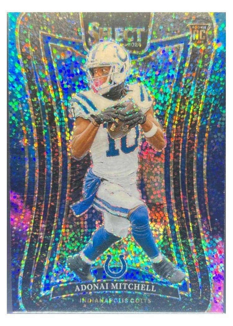 2024 Panini Select Base Set Adonai Mitchell #301 card