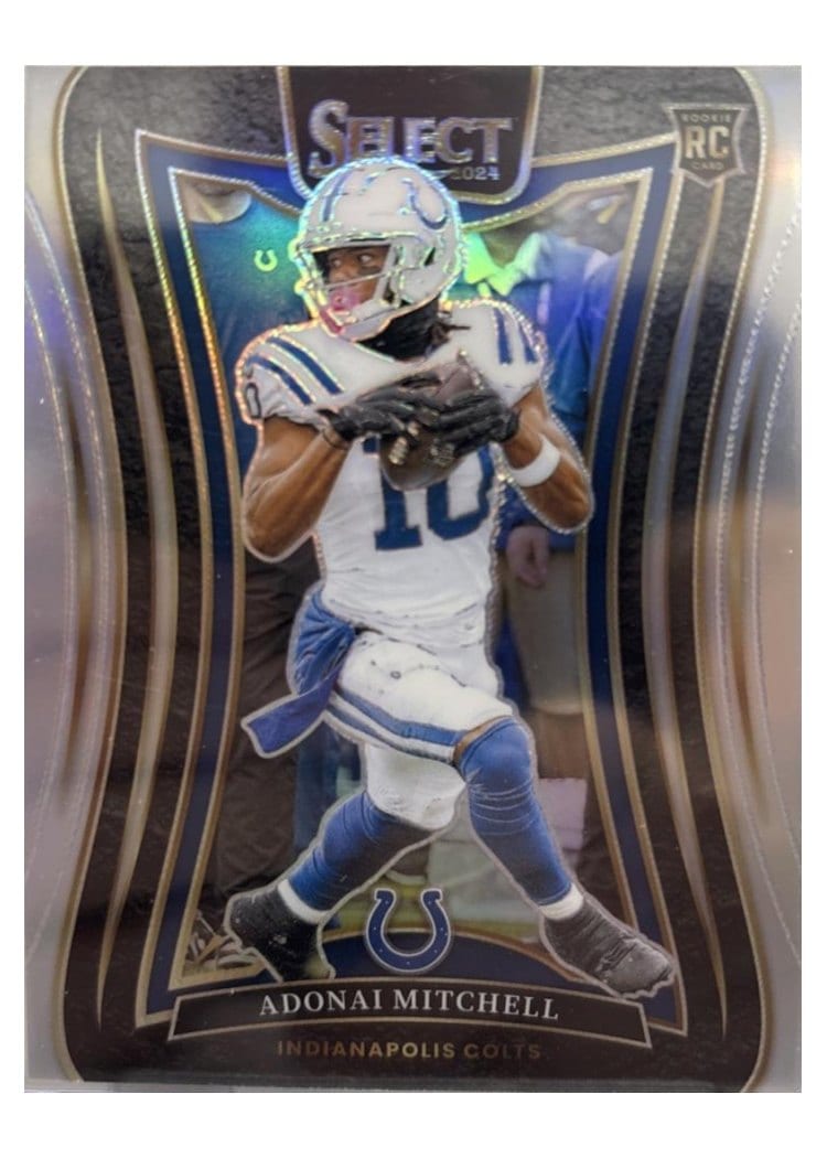 2024 Panini Select Base Set Adonai Mitchell #301 card