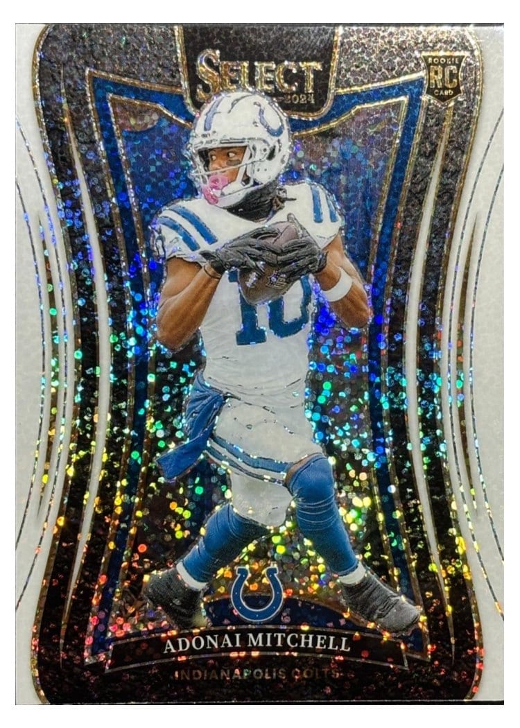 2024 Panini Select Base Set Adonai Mitchell #301 card