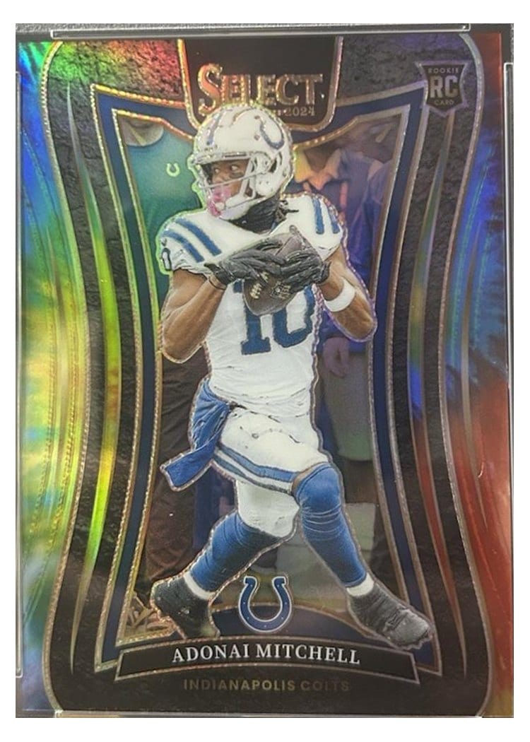 2024 Panini Select Base Set Adonai Mitchell #301 card