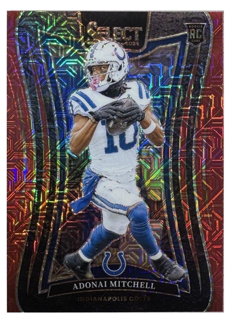 2024 Panini Select Base Set Adonai Mitchell #301 card