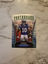 2024 Topps Chrome Youthquake Adonai Mitchell #Y-15 card