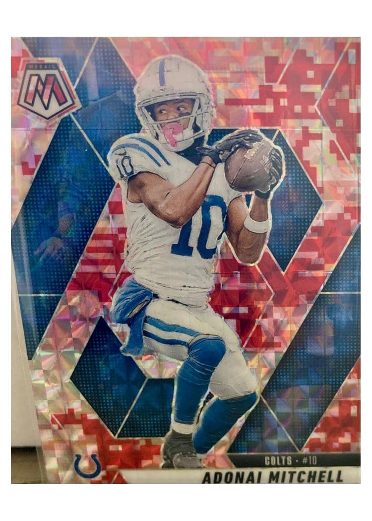 2025 Panini Mosaic Base Set Adonai Mitchell #203 card